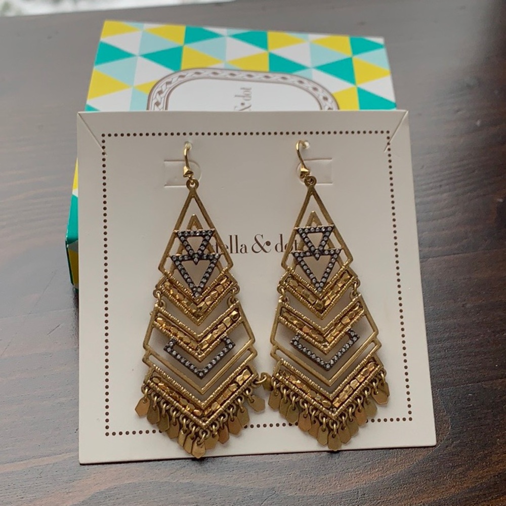 Stella & Dot Horizon Statement Earrings